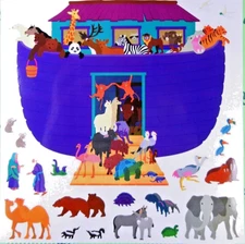 Noah's Ark Large Sticker Sheet Mrs. Grossman's