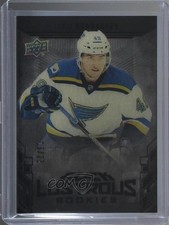 2017-18 SPx UD Black Lustrous Rookies Onyx 15/25 Ivan Barbashev #LR-IB t3w