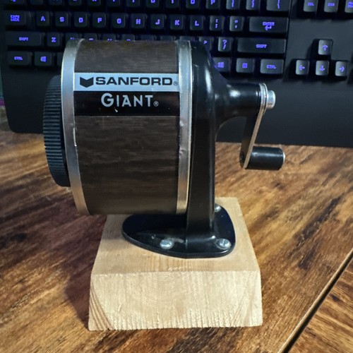 Sanford Giant Manual Pencil Sharpener - Highly rated Buy It For Life recommendation