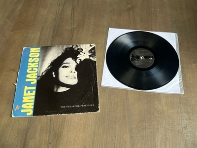 Janet Jackson The Pleasure Principle Vinyl 12  45rpm Single 1986 A&M SP-12230