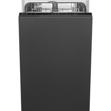 Smeg Lavastoviglie Incasso 45 cm Slim 9 Coperti Cl.D Scomparsa Totale ST4522DIN