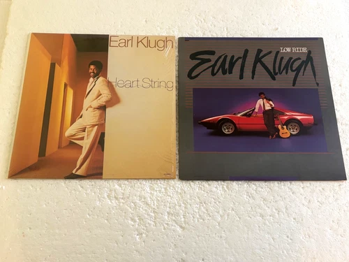 Earl Klugh - Heart String + Low Ride 2-Vinyl Record LOT