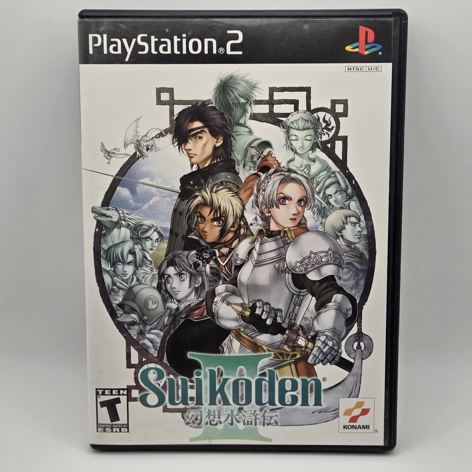 Suikoden III 3 PS2, RPG, CIB Complete w/ Registration Card - Image 2 of 4