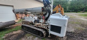 2003 Altec Crane DB35 Digger Derrick Crawler Boom POLE W/trailer
