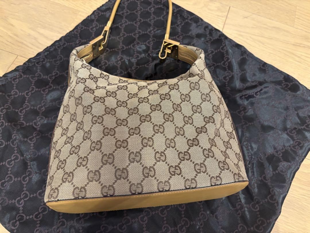 GUCCI GG Pattern Shoulder Bag From Japan