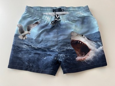 MOLO Copenhagen, EU brand,  shark  swimsuit/bathing suit, size 9/10 years