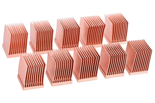 Alphacool GPU RAM Copper Heatsinks 10x10mm - 10 Stk.