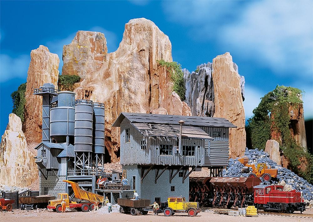 Faller 130961 - 1/87 / H0 Old Gravel Plant - New