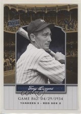 2008 Upper Deck Yankee Stadium Legacy Tony Lazzeri #YSL862 HOF 0e2x