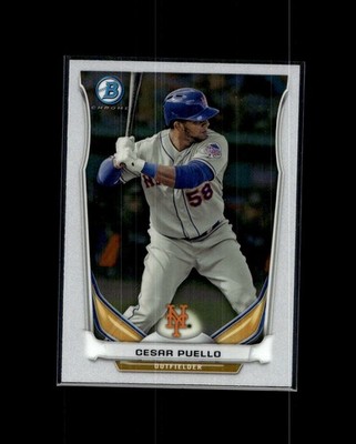 2014 Bowman #BCP34 Cesar Puello Chrome Prospects