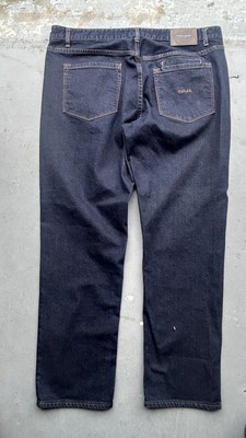 Y2K Marc Ecko Cut & Sew Mens Size 38X30 Zipper Fly Denim Blue Jeans