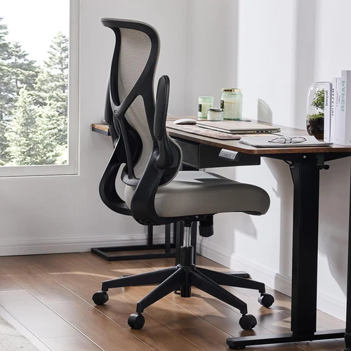 Ergonomic Office Chair, High Back Comfy Desk Chair with Wheels,Swivel Rolling...