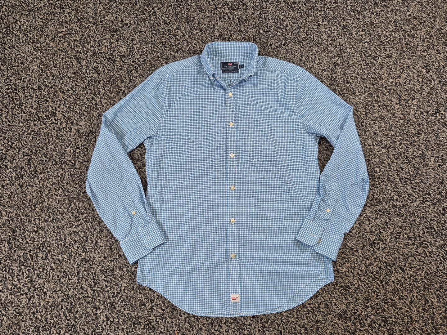 Vineyard Vines Performance Button Down Plaid Clas… - image 2