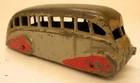 Vintage Diecast Meccano Dinky Toy  29b Streamline Bus Single decker Grey & Red