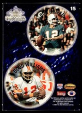 1994 Ted Williams Roger Staubach's NFL POG Cards Bob Griese/Doug Williams Miami