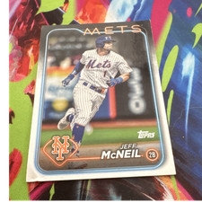 Topps 2024 Series 2 Jeff McNeil #582 New York Mets MLB Baseball Card