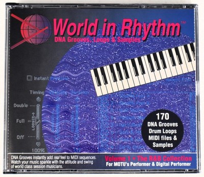 WC Music Research DNA Grooves World In Rhythm R&B Collection Sampling 2 CD