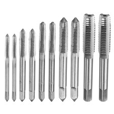 2 Set 10pcs Metric Hand Threading Taps M3 M4 M5 M6 M8 H2 Thread Tapping Tools