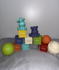 Infantino Baby Blocks & Sensory Balls – Stacking Blocks, Animals & Balls - Used