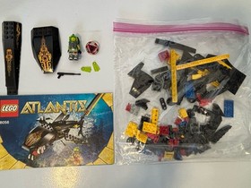 LEGO Atlantis: Guardian of the Deep (8058) ~ Retired ~ Complete ~ with Manual ~