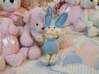 Bunny Bee Baby Boy 14" Xavier Roberts for Cabbage Patch 1985/Tooth Fairy Holder