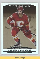 2022 Upper Deck Parkhurst Champions Gold Rainbow Andrew Mangiapane #48 READ fv4