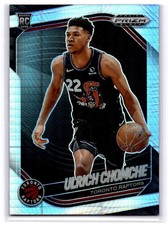 2024-25 Panini Prizm Black #236 Ulrich Chomche Hyper Prizms