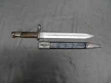 PRE WWI SPANISH MODEL 1893 MAUSER BAYO W/ SCABBARD-TOLEDO 1902