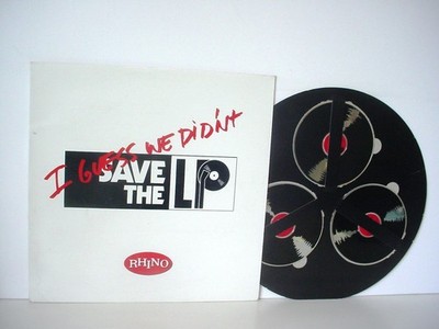 I GUESS WE DIDN T SAVE THE LP PROMO 3 CD 1990 RHINO Blondie The Kinks Yardbirds