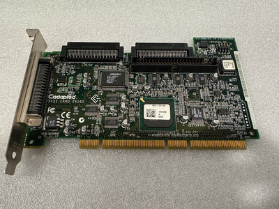 Raid Controller Card Adaptec ASC-29160 SCSI 68-Pin PCI-X 2x68-Pin LVD 1x50-Pin