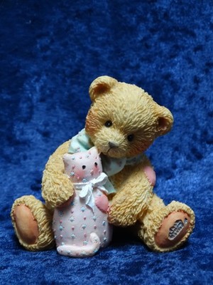 1992  P. Hillman Enesco Cherished Teddies Timothy A Friend Is Forever #910740