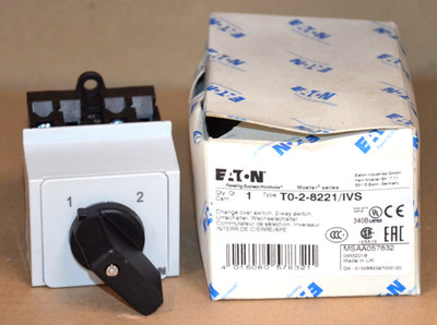 Eaton Moeller T0-2-8221/IVS Lasttrennschalter NEU OVP