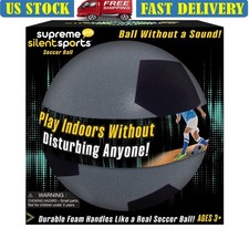 Silent Soccer Ball Foam Indoor Training Game No Pump Age 3 Plus Durable Fun New