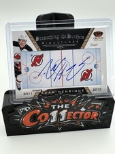 2011 Crown Royale Scratching the Surface Signatures Adam Henrique RC #6 NJ Devil