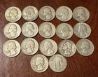 Silver Quarter Lot 1930’s-1964 17 Coins 90% Silver