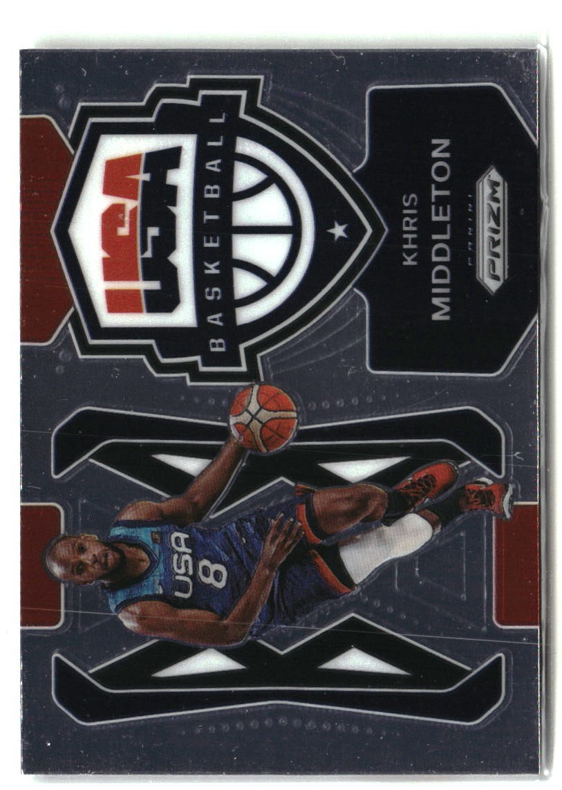 2021-22 Panini Prizm #5 Khris Middleton USA Basketball