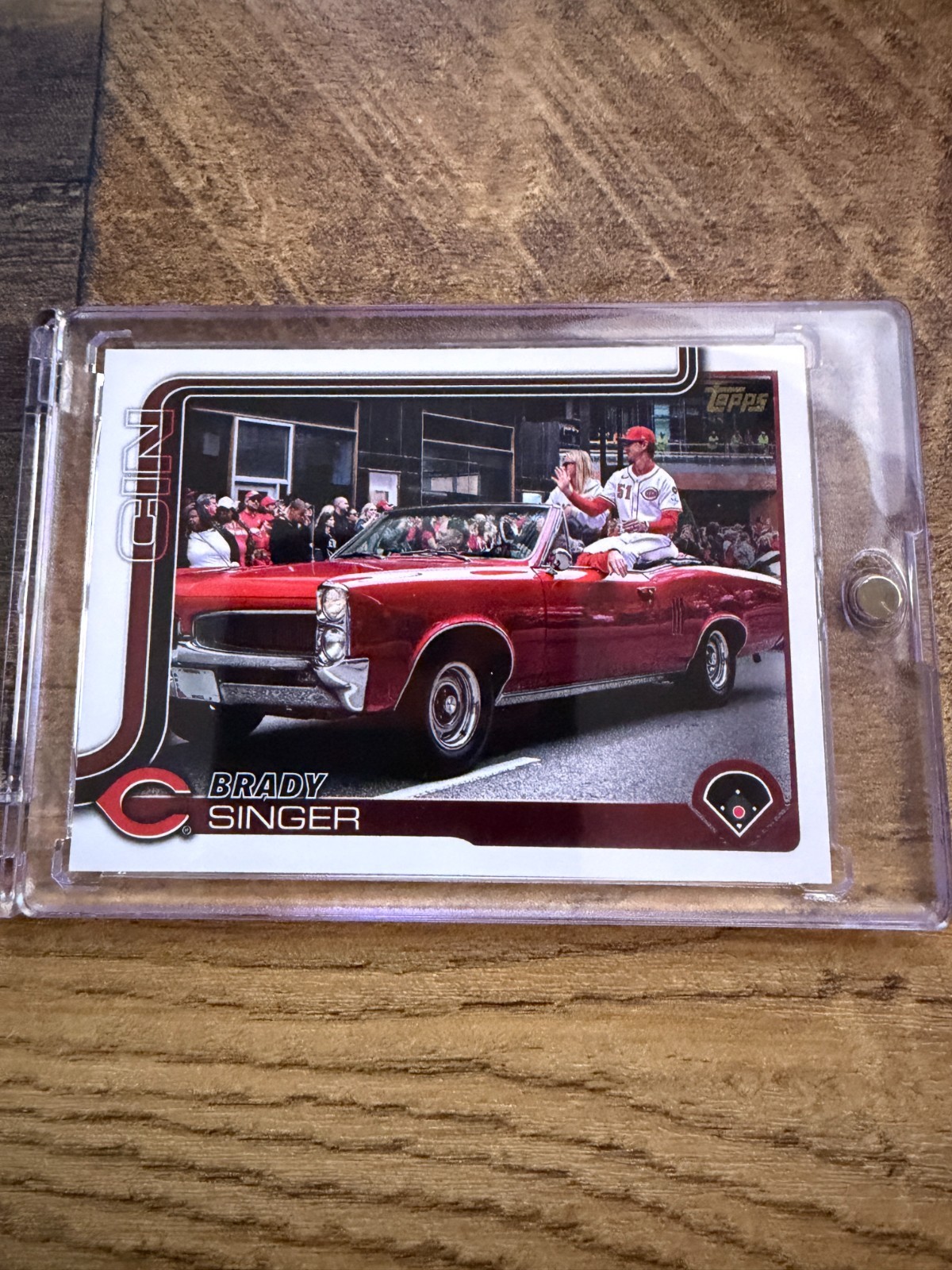 2025 Topps Update BRADY SINGER  Golden Mirror SSP #US344