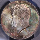 1964 Kennedy Half Dollar PCGS MS65, Obverse Toned, FREE SHIPPING