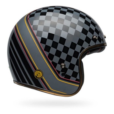 Casco Jet Bell Custom 500 RSD Wreakers Glanz Schwarz/Gold