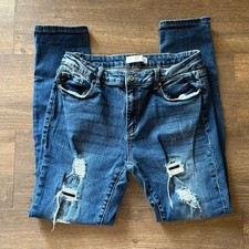 KanCan Distressed Skinny Jeans Women s Size 13 / 30 x 28