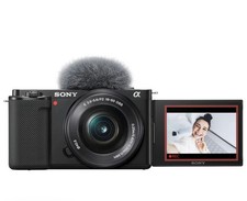 Sony Alpha ZV-E10 Mirrorless Camera w/16-50mm Lens - ZVE10M2KB - NEW