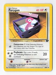 Porygon 48/82 Team Rocket Uncommon Unlimited