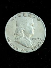 US Benjamin Franklin LIBERTY BELL Vintage Silver Half Dollar Coin 🪙 Dates Vary