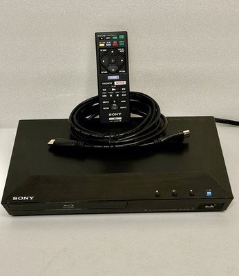 Sony BDP-S1100 Blu-Ray Disc DVD Player Complete With Remote/HDMI Tested