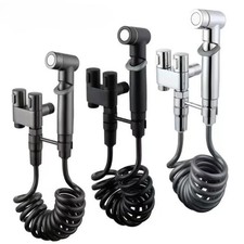 Luxury Handheld Bidet Toilet Jet Spray Hygienic Shattaf Douche Shower Kit UK