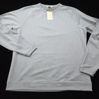 Peter Millar Crew Sweater Golf -M- Gray Summer Comfort Stretch Crown Pullover