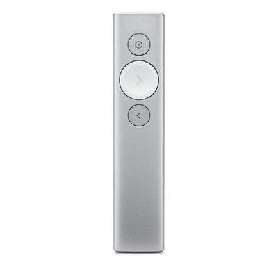 Logitech Spotlight Presentation Wireless Remote-Silver (Bluetooth Only) (/RT6...