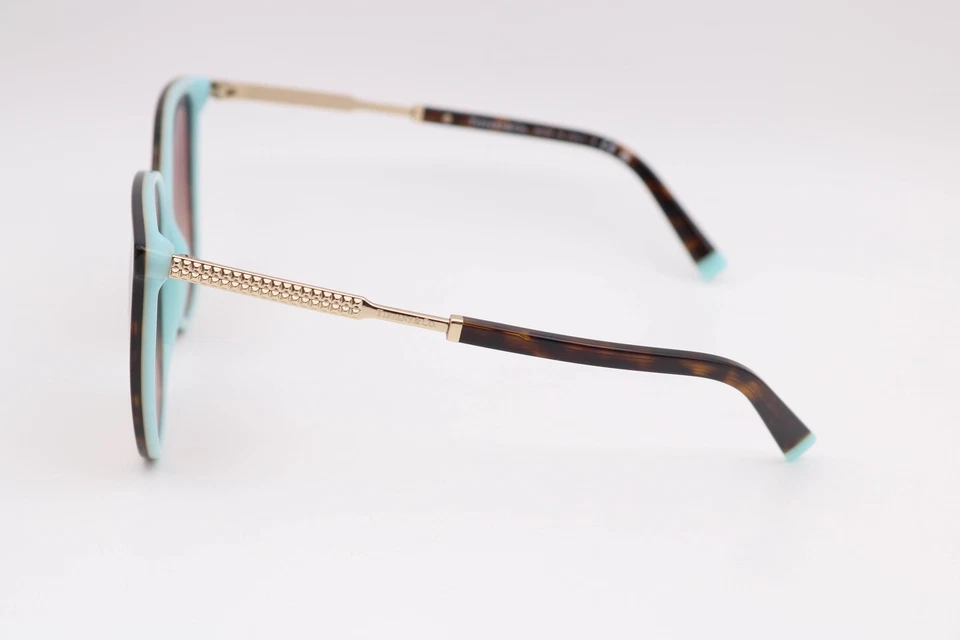 Gafas de sol redondas Tiffany&Co Tf4184 8134/3B tortuga 57-16-145 Foto 3 de 4