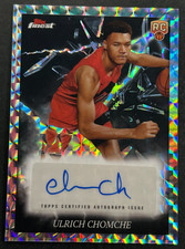 2024-25 Topps Finest - Ulrich Chomche #ES-UC Toronto Raptors - RC AUTO