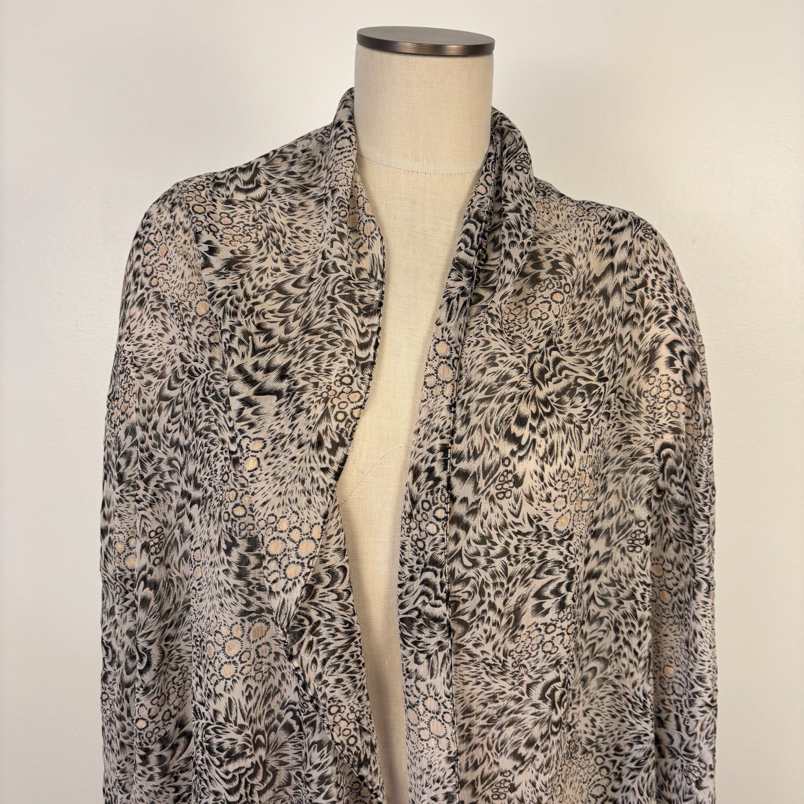 Peppermint Bay Large Rectangular Shawl Scarf Wrap… - image 4